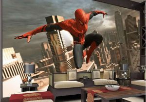 Wall Mural Printing Philippines Spiderman Wall Mural Superhero Wallpaper Custom 3d