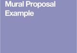 Wall Mural Proposal Template Mural Proposal Example