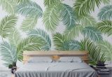 Wall Mural Stencil Kits Tropical Palm Leaf Stencil In 2019 Patterns Pinterest