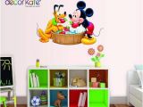 Wall Mural Stickers Australia Decor Kafe Mickey Mouse Wall Decals Sticker Kids Nursery Decor Wall Stickers