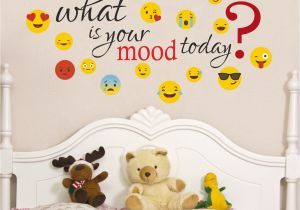 Wall Mural Stickers Singapore Buy Creatick Studio What is Your Mood today Smiley Wall