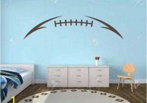 Wall Mural Stickers Singapore Football Laces Wall Decal Football Stitches by Newwavesigns