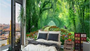 Wall Mural Wallpaper Uk Nature Landscape 3d Wall Mural Wallpaper Wood Park Small Road Mural Living Room Tv Backdrop Wallpaper for Bedroom Walls Uk 2019 From Arkadi Gbp