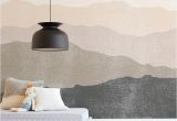 Wall Mural with Lights Foggy Mountain View Kids Wall Murals by Susanne Kasielke