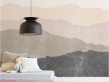 Wall Mural with Lights Foggy Mountain View Kids Wall Murals by Susanne Kasielke