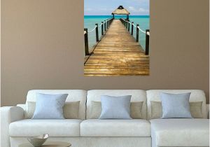 Wall Murals Beach theme Beach Boardwalk Wall Decal Mural Wall Decal World