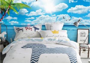 Wall Murals Beach theme Blue Sky White Clouds Beach View 3d Tv Wall Mural 3d Wallpaper 3d Wall Papers for Tv Backdrop Wallpapers S Wallpapers Screensavers From