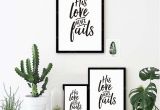 Wall Murals Bible Stories His Love Never Fails Christian Prints Poster Bible Verse Canvas