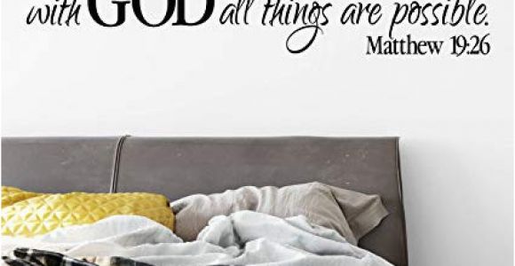 Wall Murals by Wall 26 Amazon Decals Matthew 19 26 Wall Decal Scripture