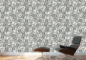 Wall Murals by Wall 26 Wall26 100 Dollar Bills Collage Background Money