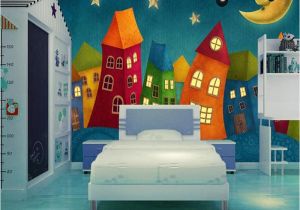 Wall Murals Childrens Rooms Custom Mural Wallpaper for Kid S Room Cartoon Castle