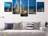 Wall Murals Cityscapes Kuala Lumpur Cityscape Of Twin tower Canvas Wall Art