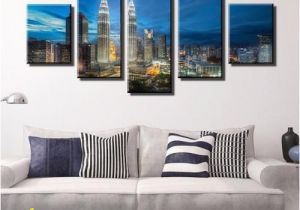 Wall Murals Cityscapes Kuala Lumpur Cityscape Of Twin tower Canvas Wall Art