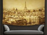 Wall Murals Eiffel tower Amazon Vipsung House Decor Tapestry Eiffel tower Decor