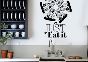 Wall Murals for A Kitchen Vinyl Wall Decal Pizzeria Art Mural Pizza Funny Quote Food