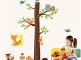 Wall Murals for Baby Boy Nursery Nette Maßnahme Höhe Wandaufkleber Aufkleber Kinder Selbstklebende Vinyl Tapete Wandbild Baby Mädchen Junge Zimmer Kinderzimmer Dekor