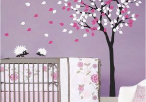 Wall Murals for Baby Rooms Baby Nursery Wall Decals Tree Wall Decal Tree Decal Hedgehog