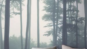 Wall Murals for Bedrooms Uk Sea Of Trees forest Mural Wallpaper