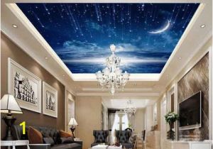 Wall Murals for Business Moonlit Twinkle Star Wallpaper Wall Decals Wall Art Print