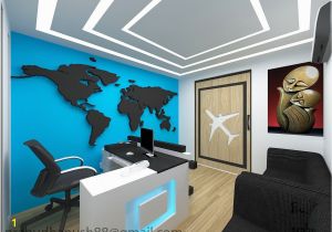 Wall Murals for Business Travel Office Interior Design