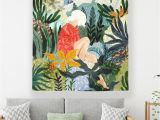 Wall Murals for College Dorms Summer Girl Room College Dorm Wall Hanging Cloth Modern Tropical Tapestry Decorative Tenture Mural Tapestries Cheap Tapestries for Bedrooms From