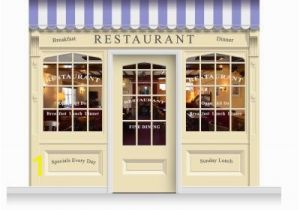 Wall Murals for Dementia Units 3 Drop Skipton Shop Front Restaurant Mural 280cm Door