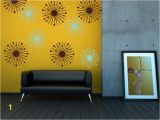 Wall Murals for Dorms atomic Starburst College Dorm Decorations Mid Century