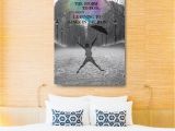 Wall Murals for Dorms Learning to Dance In the Rain Framed Canvas Wall Art Home Fice Dorm Motivational Inspiration
