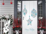 Wall Murals for Dorms Self Adhesive Merry Christmas Day Door Stickers Decals Diy Dorm Room Decoration Renovation Removable Pvc Wallpaper Poster Chandelier Wall Decal Cheap