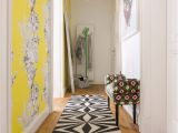 Wall Murals for Hallways Yellow Accent Wall for the Small Apartment S Hallway