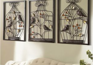 Wall Murals for Home Office 2019 Bird Flower Iron Cage Wall Mural Creative Home Furnishing Stereo Background Wall Hanging Decorations Home Fice Decoration From Livegold $52 87