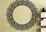 Wall Murals for Living Room India Indian Religious Wall Stickers Mandalas Flower Vinyl Art