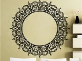 Wall Murals for Living Room India Indian Religious Wall Stickers Mandalas Flower Vinyl Art