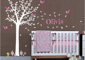 Wall Murals for Nursery Ideas Baby Name Wall Decal Nursery Tree Wall Decal Nursery