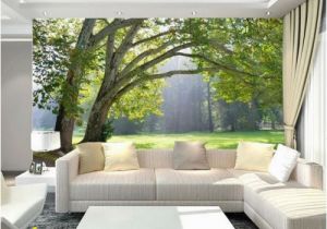 Wall Murals for Sale Online 3d Wallpaper Mural Green Three forest Scenery Wall