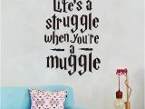 Wall Murals for Teens Life is A Struggle " Funny Harry Potter Wall Stickers Quotes Vinyl