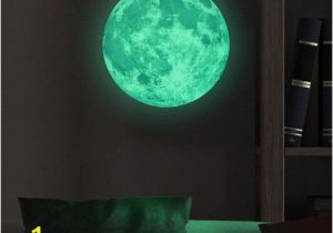 Wall Murals Glow In the Dark Glow In the Dark Moon Wall Sticker