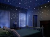 Wall Murals Glow In the Dark Glow In the Dark Star Decals Glowing Reusable Ceiling Décor