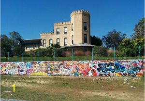 Wall Murals In Austin Tx Wall at the top and "castle" House Picture Of Graffiti