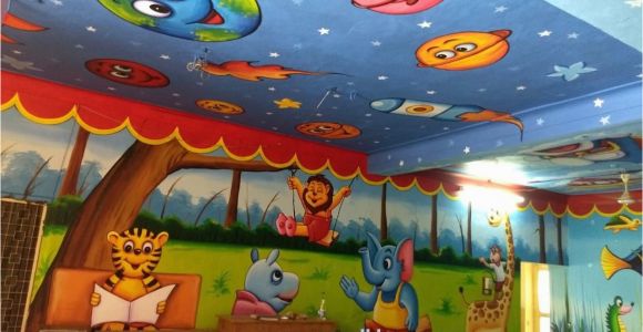 Wall Murals In Hyderabad Primary School Wall Paintings Hyderabad Nursery School Wall