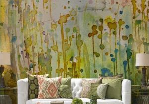 Wall Murals In La Watercolor Wall Via La Maison Boheme Fice