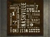 Wall Murals In Nashville Tn Nashville Art Rustic Wall Art Nashville Poster City Art