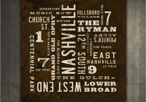 Wall Murals In Nashville Tn Nashville Art Rustic Wall Art Nashville Poster City Art