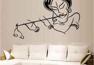 Wall Murals India Online Stickerskart Wall Stickers Krishna Modern Art 5709 50×70 Cms Buy