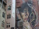 Wall Murals Melbourne A Woman Overlooks Melbourne Victoria Australia Danielle Maingot