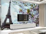 Wall Murals Of Paris Custom Any Size 3d Poster Wallpaper Paris Eiffel tower Mural Wall