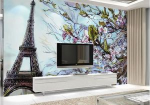 Wall Murals Of Paris Custom Any Size 3d Poster Wallpaper Paris Eiffel tower Mural Wall