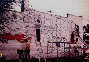 Wall Murals orlando Fl Champaign Urbana Illinois Earth Werx Garage 1979 Just before