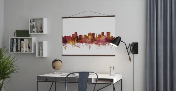 Wall Murals orlando Fl orlando Florida Skyline Trendy Poster Wall