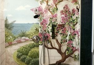 Wall Murals Outdoor Scenes Image Detail for Outdoor Shower I Love the Painted Walls Would Be